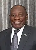 &nbsp;South Africa Cyril Ramaphosa, President 2020 Chairperson of the African Union