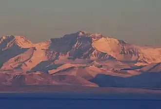 Mount Lister in Antarctica
