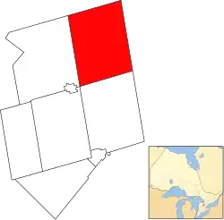 Mulmur within Dufferin County