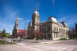 The city center of Tres Arroyos