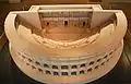 Model of the Roman theater of Zaragoza in the museum