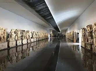 Aphrodisias Museum Sevgi Gönül Hall. This hall contains items from the Sebasteion structure