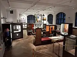 View of MOX main hall from seating area