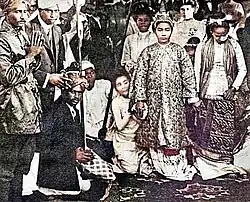 ear-boring ceremony of Princess Myat Phaya Galay at Ratnagiri