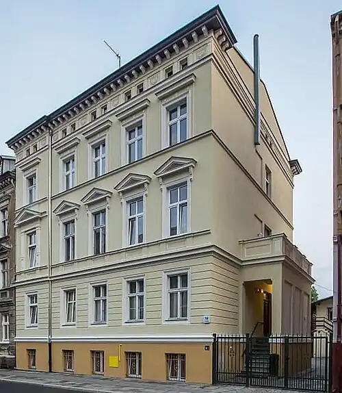 Main elevation after refurbishing