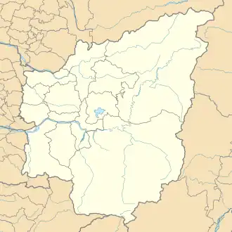 Shoutian Temple is located in Nantou County