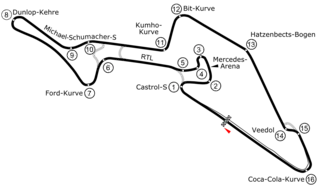 Grand Prix Strecke without F1 Chicane (2002–present)