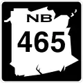 Route&nbsp;465 marker