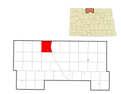 Location of Richburg Township