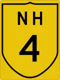 National Highway 4 shield}}