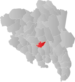 Lillehammer within Innlandet
