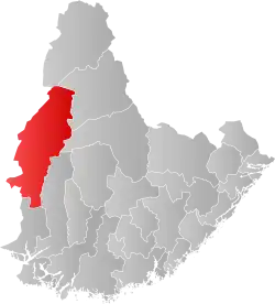 Sirdal within Agder
