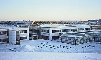 Dragvoll Campus of the Norwegian University of Science and Technology (NTNU), Trondheim, by Henning Larsen (1978)