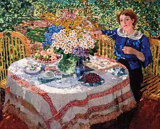 Nadezhda Gilyarovskaya by A. M. Gerasimov, 1912