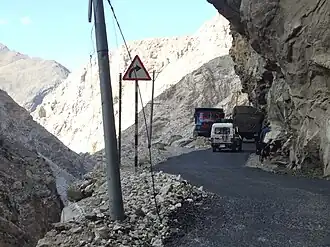 En route from Khab to Nako