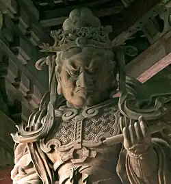 Guardian in Tōdai-ji, Nara