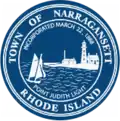 Official seal of Narragansett, Rhode Island