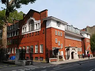 Mary Ward House, Tavistock Place, London (1899).