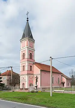 Nativity of the Blessed Virgin Mary church in Podravska Moslavina