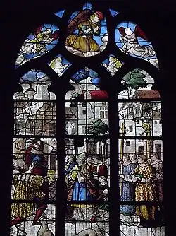 Offering of the relics of Saint John the Baptist