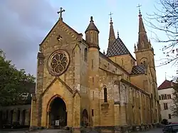 Collegiate Church of Neuchâtel and cénotaphe