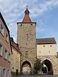 Town gate: das Nürnberger Tor