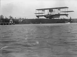 New Zealand Flying School Curtiss flying boat