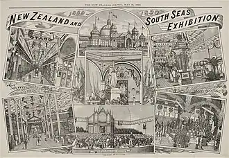 drawings of exhibition halls