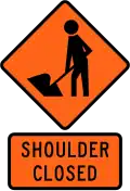 Shoulder closed