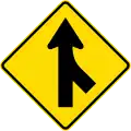 Merging traffic from right