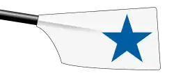 Image showing the rowing club's blade colours