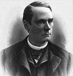 A black and white headshot of Newton W. Nutting