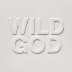 The album title embossed on a white background