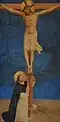 Nicolas Lokhoff. Copy of the picture. Crucifixion with Saint Dominic by Fra Angelico
