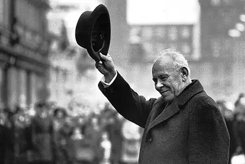 Image 31Nikolai Podgorny visiting Tampere, Finland on 16 October 1969 (from History of the Soviet Union)