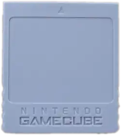 GameCube 512 KiB memory card