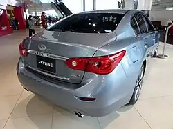 Skyline 350GT Hybrid rear view