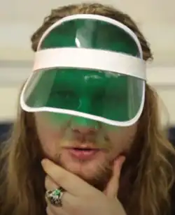 Nitro during an interview on 30 June 2017 in Padua, Italy[1]