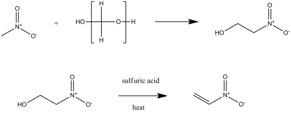 Preparation of nitroethylene
