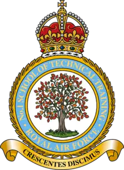 No. 1 School of Technical Training badge