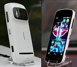 Nokia 808 PureView with a 41-megapixel camera and a 1.3 GHz CPU.