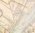 Map of North Albany in 1891