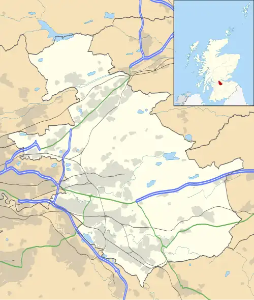 Coatbridge is located in North Lanarkshire