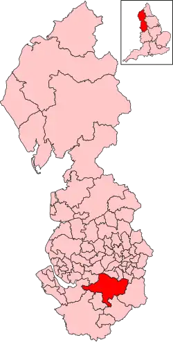 Map of constituency