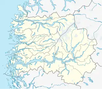 2013 Norwegian Third Division is located in Sogn og Fjordane