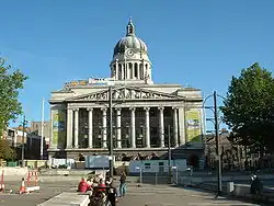 Council House, Exchange Buildings and adjoining shops and bank