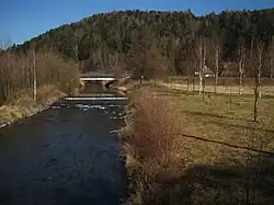 Opava River in Nové Heřminovy