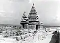Shore Temple in Jan. 1961