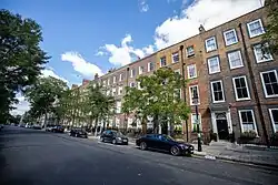 Numbers 8–13 and Attached Railings. Number 11 Incorporating the Former Number 10