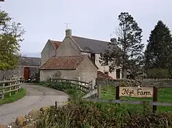 Moated site at Nye Farm